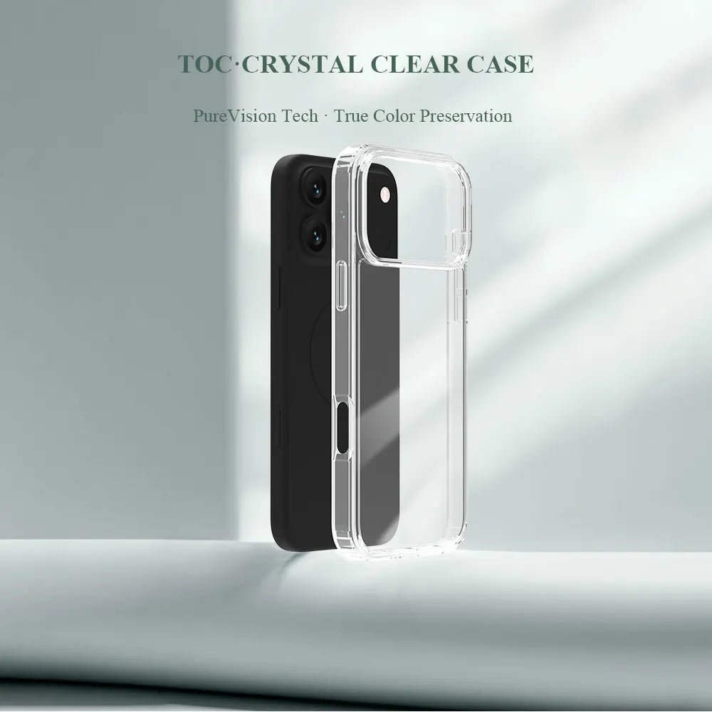 "Lereach Crystal Clear Phone Case for iPhone 17 / 17 Pro / 17 Pro Max / 17 Air – Ultra - Thin, Shockproof & Anti - Scratch Cover" - RELUX.STORE