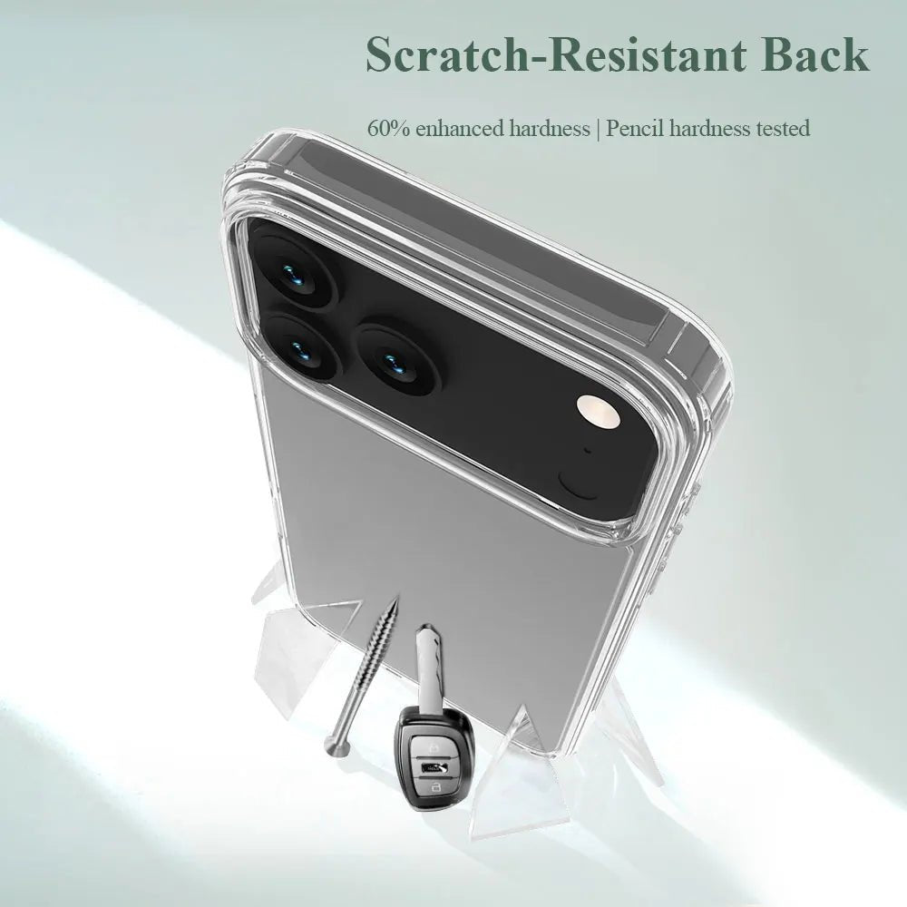 "Lereach Crystal Clear Phone Case for iPhone 17 / 17 Pro / 17 Pro Max / 17 Air – Ultra - Thin, Shockproof & Anti - Scratch Cover" - RELUX.STORE