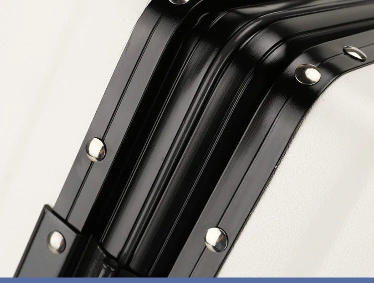 Luggage female mute universal wheel trolley case aluminum frame 24 inch student password suitcase male - RELUX.STORELuggage female mute universal wheel trolley case aluminum frame 24 inch student password suitcase male