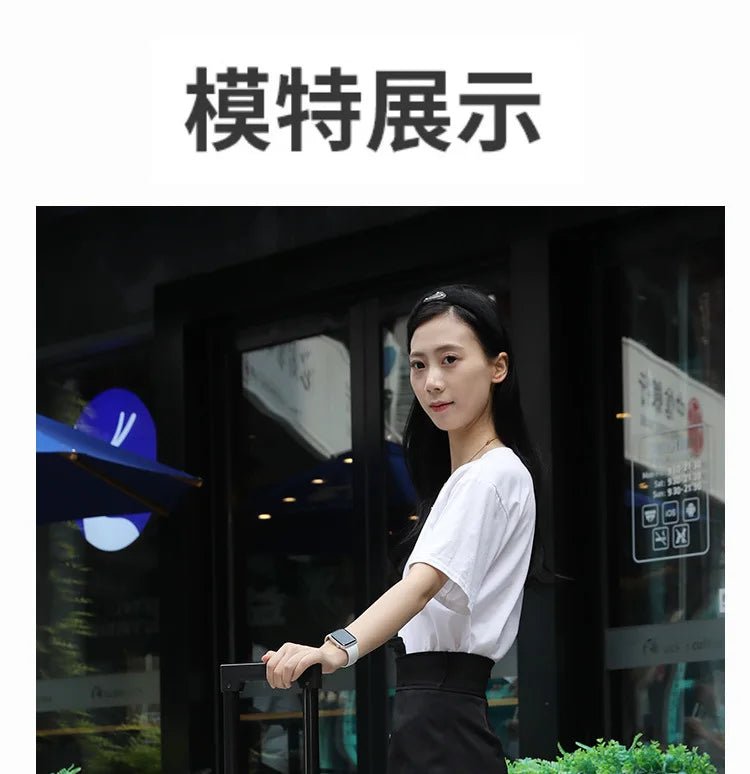 Luggage female mute universal wheel trolley case aluminum frame 24 inch student password suitcase male - RELUX.STORELuggage female mute universal wheel trolley case aluminum frame 24 inch student password suitcase male