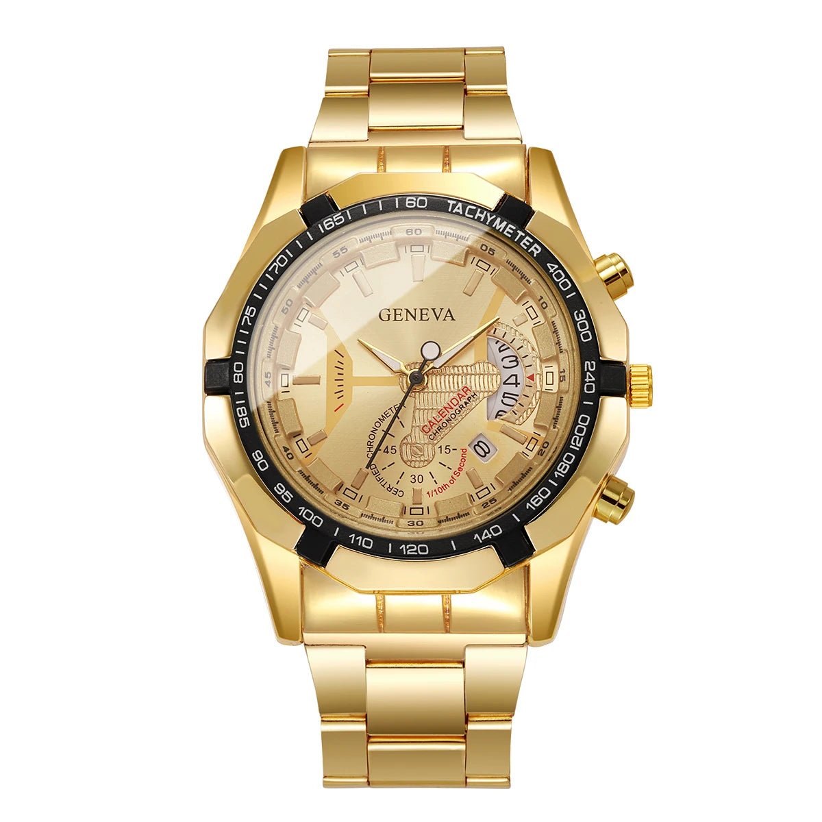Luxury Large Dial Men Business Watches Fashion Calendar Quartz Watch for Mens Clock Reloj Hombre(Without Box) - RELUX.STORE