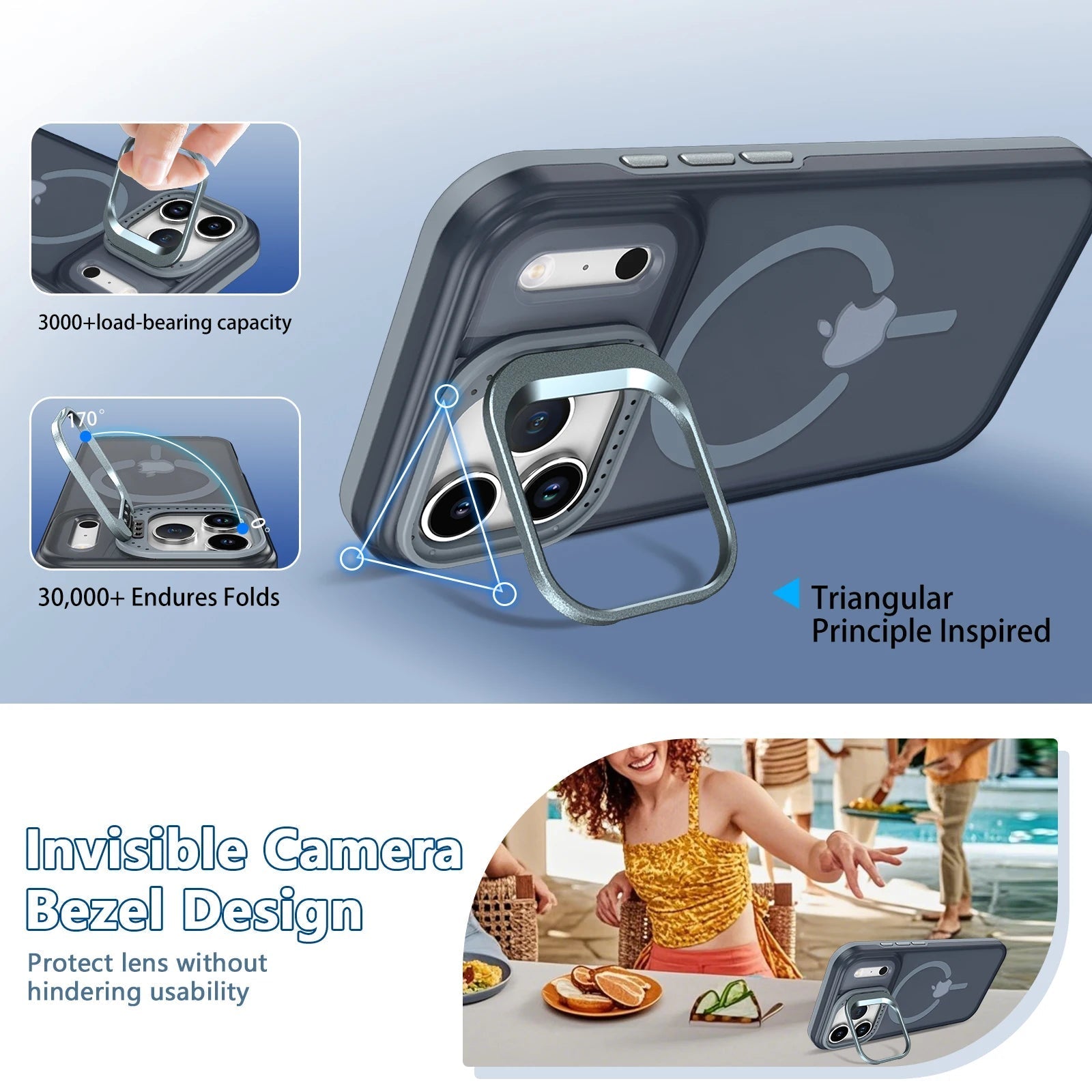 "Luxury Matte Shockproof Magnetic MagSafe Case for iPhone 17 / 17 Air / 16 / 16e / 15 / 14 / 13 / 12 / 11 / Pro Max – Wireless Charging Cover" - RELUX.STORE