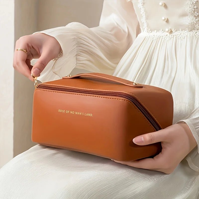 Makeup Organizer Female Toiletry Kit Bag Make Up Case Storage Pouch Luxury Lady Box, Cosmetic Bag, Organizer Bag For Travel Zip - RELUX.STORE