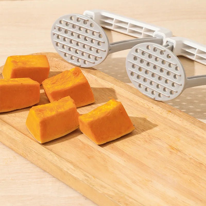 Manual Potato Masher Durable Potato Ricer Kitchen Vegetable Masher With Non - Slip Handle Fruit Juicer Kitchen Gadgets - RELUX.STORE