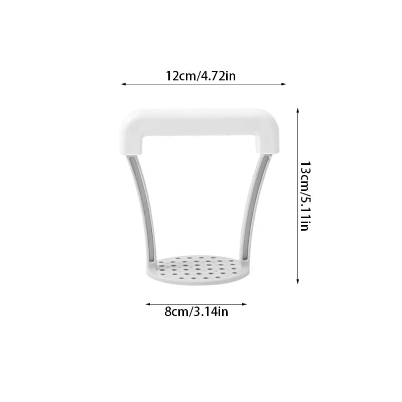 Manual Potato Masher Durable Potato Ricer Kitchen Vegetable Masher With Non - Slip Handle Fruit Juicer Kitchen Gadgets - RELUX.STORE
