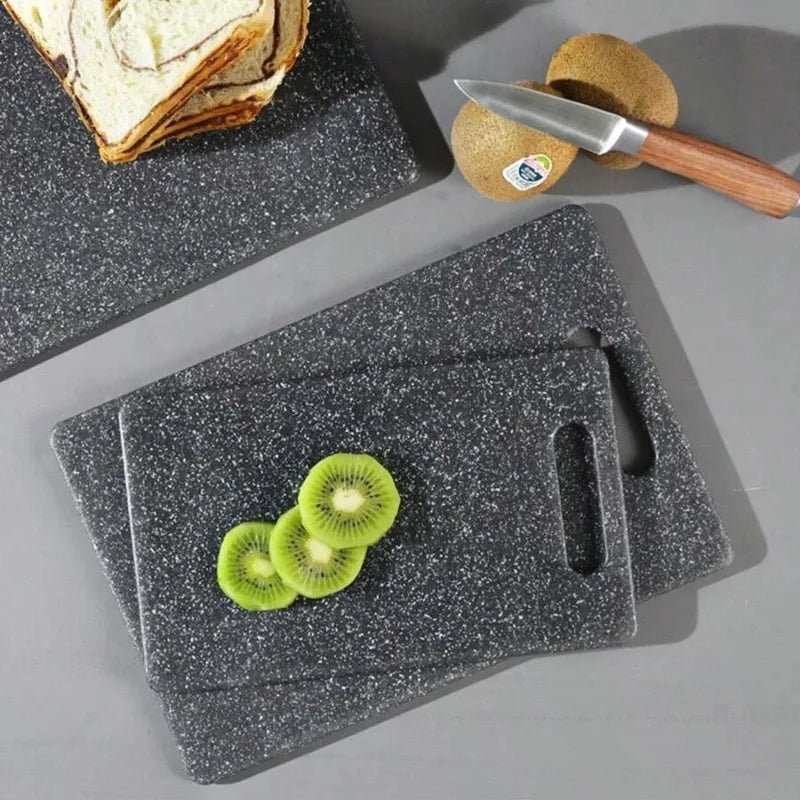 Marble Texture PP Cutting Board Antibacterial and Mildew Cutting Board Kitchen Vegetable Cutting Board Dishwasher Safe - RELUX.STORE