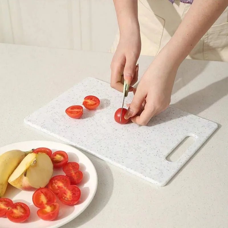 Marble Texture PP Cutting Board Antibacterial and Mildew Cutting Board Kitchen Vegetable Cutting Board Dishwasher Safe - RELUX.STORE
