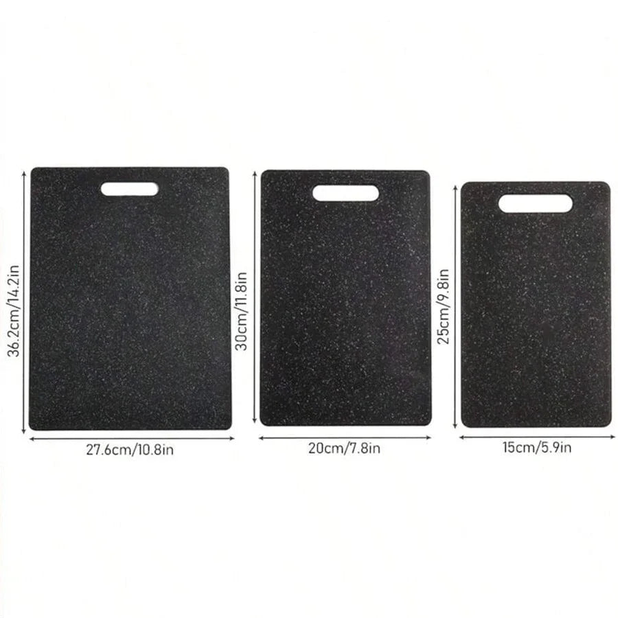 Marble Texture PP Cutting Board Antibacterial and Mildew Cutting Board Kitchen Vegetable Cutting Board Dishwasher Safe - RELUX.STORE