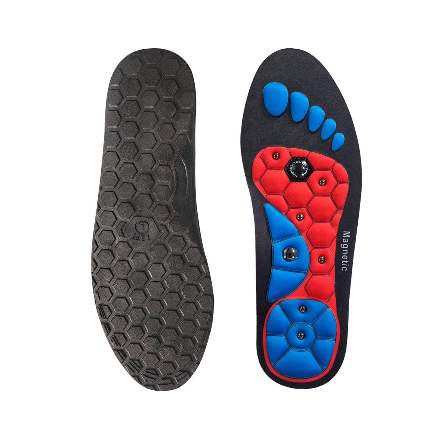 Medical Magnetic Insole Therapy Sports Insoles Orthopedic Insoles Massage Foot Weight Loss Slimming Acupressure Anti - fatigue Health Care Shoe Pads - RELUX.STORE