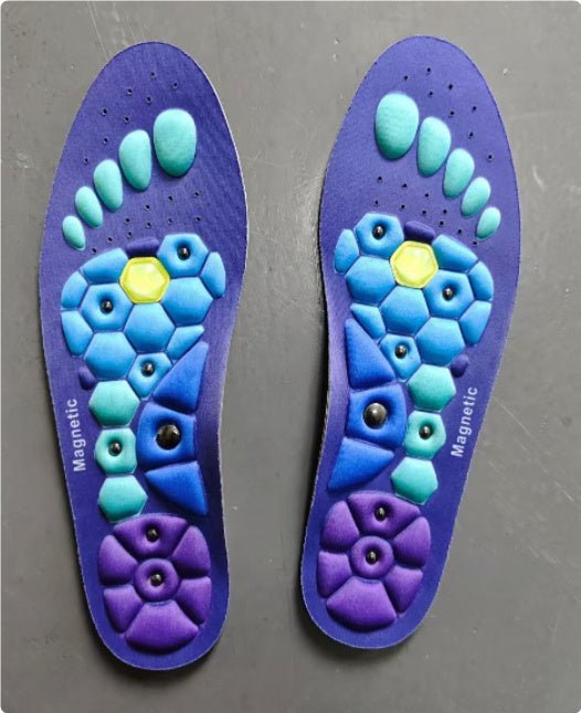 Medical Magnetic Insole Therapy Sports Insoles Orthopedic Insoles Massage Foot Weight Loss Slimming Acupressure Anti - fatigue Health Care Shoe Pads - RELUX.STORE