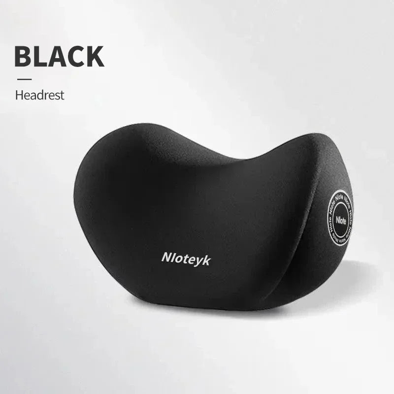 Memory Foam Car Neck Pillow & Lumbar Support Cushion – Universal Ergonomic Car Seat Neck & Waist Cushion, Travel Car Pillow, Back Support for Driving Comfort, Car Accessories - RELUX.STORE