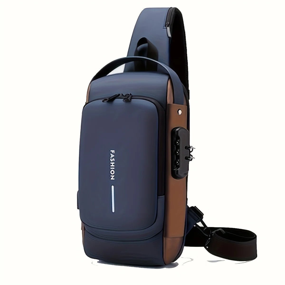 Men’s Anti - Theft Chest Bag – Motorcycle & Casual Sports Sling Backpack | Durable Oxford Fabric, Fashionable & Secure - RELUX.STORE