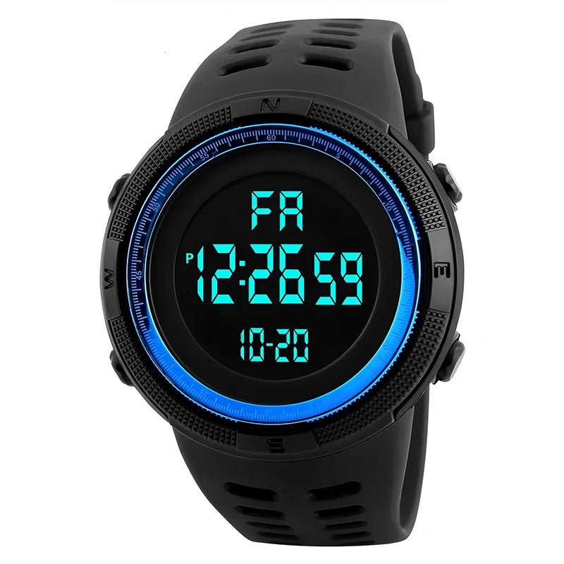 Men's sports watch, outdoor mountaineering and running digital countdown electronic men's watch, student's first choice LED cloc - RELUX.STORE