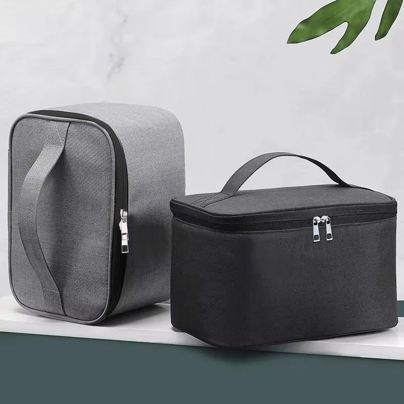Men’s Toiletry Bag – Double - Layer Large Capacity Travel Cosmetic & Storage Bag | Portable Oxford Cloth Handbag for Business Trips - RELUX.STORE