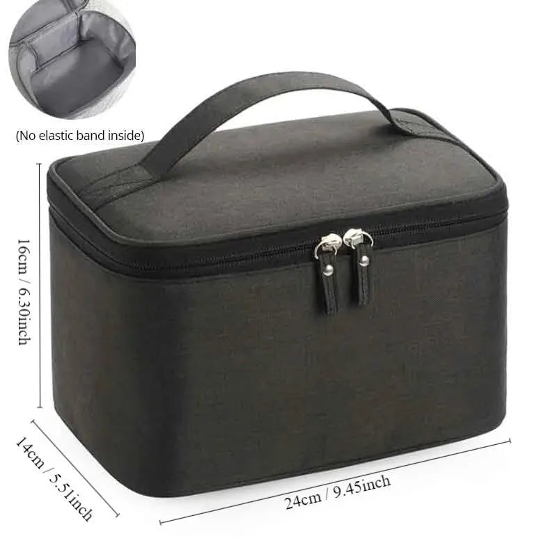Men’s Toiletry Bag – Double - Layer Large Capacity Travel Cosmetic & Storage Bag | Portable Oxford Cloth Handbag for Business Trips - RELUX.STORE