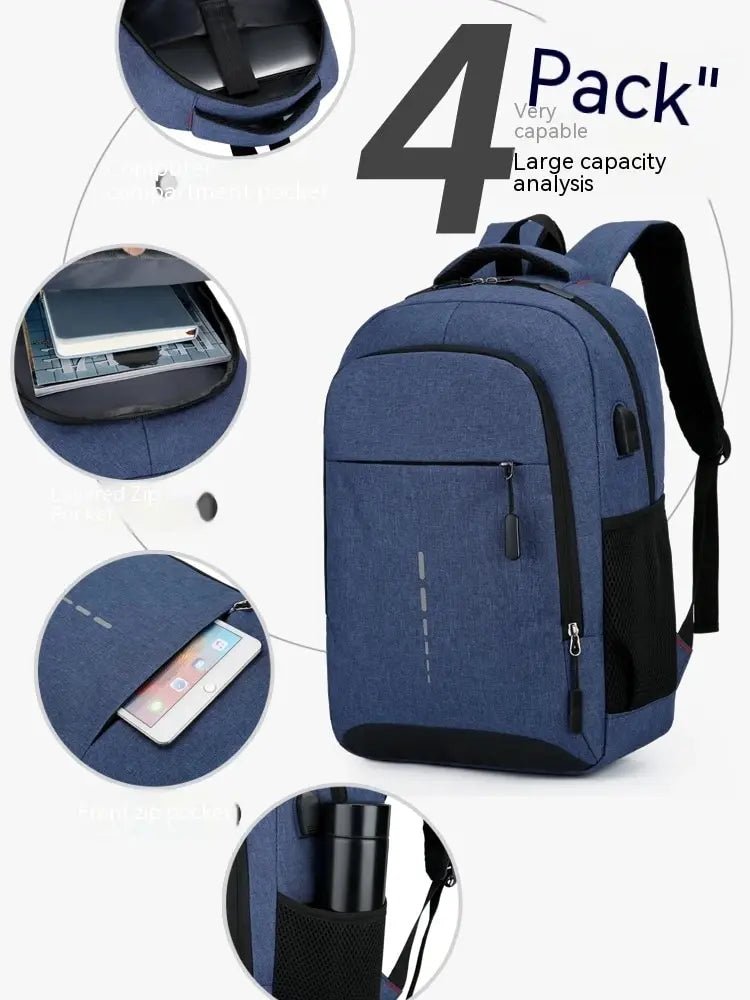 Men’s & Women’s Large Capacity Backpack – Travel, School & Laptop Bag 🎒✨ - RELUX.STORE
