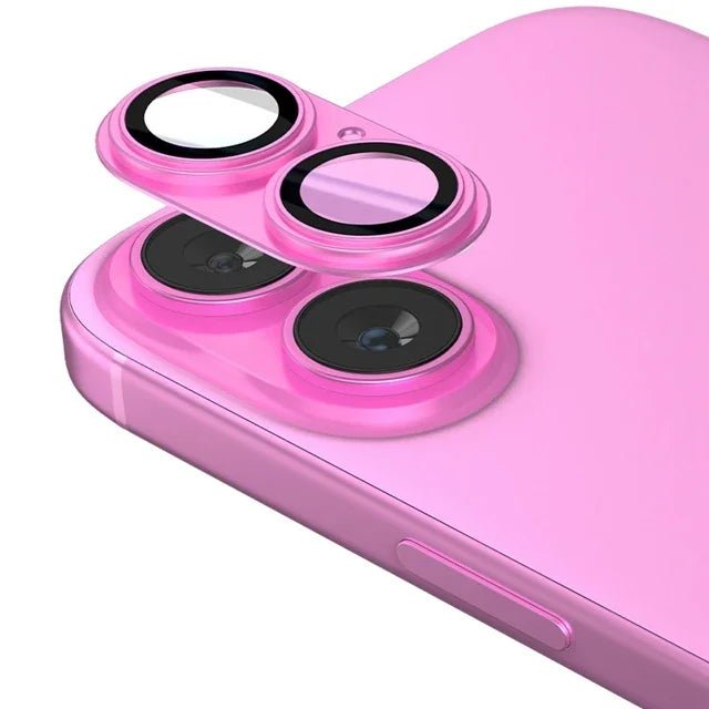 Metal Camera Glass Protector for iPhone 16 Plus – Alloy Ring Back Cover for iPhone 16+ Camera Lens Accessories - RELUX.STORE