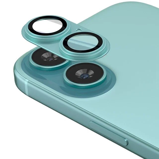 Metal Camera Glass Protector for iPhone 16 Plus – Alloy Ring Back Cover for iPhone 16+ Camera Lens Accessories - RELUX.STORE