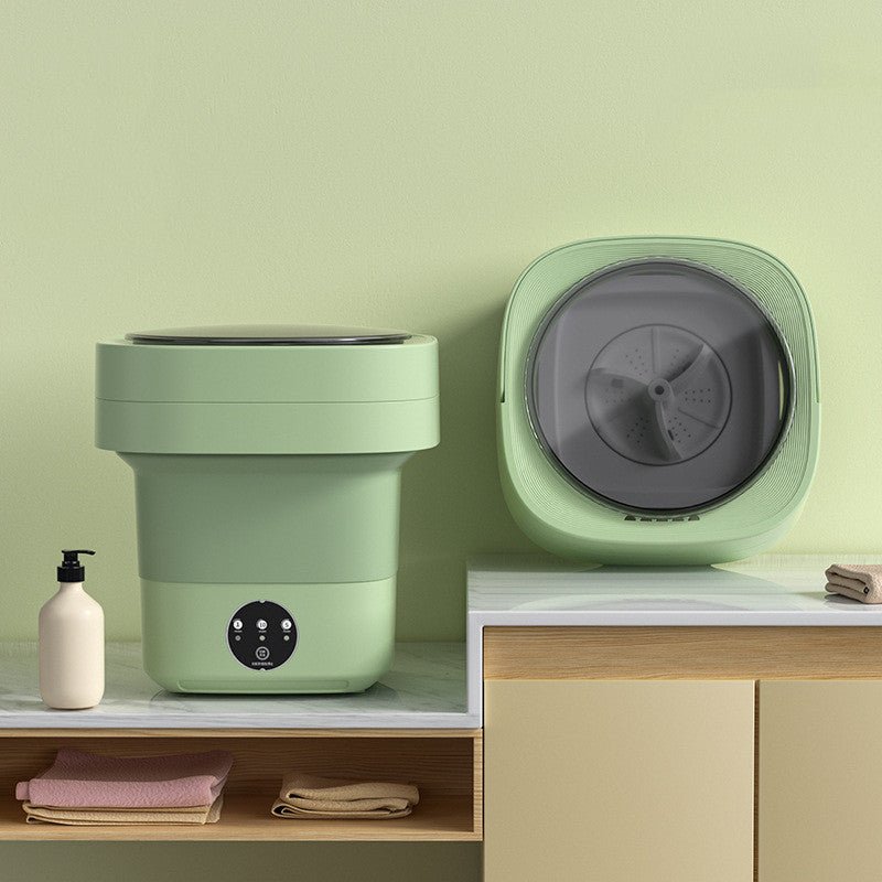Mini Foldable Washing Machine Portable Mini Socks Underwear Panties Washing Machine Big Capacity 3 Models With Spinning Dry Gadgets - RELUX.STORE