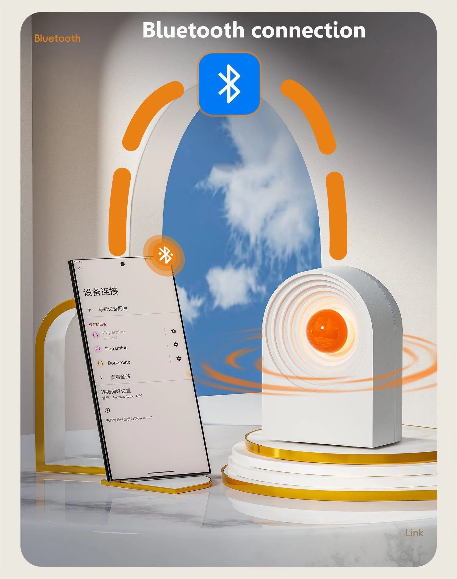 ๐ก "Mini Portable Bluetooth Speaker with White Noise Sleep Aid โ TWS Stereo, MP3 Player & Night Light for Bedroom & Relaxation" - RELUX.STORE