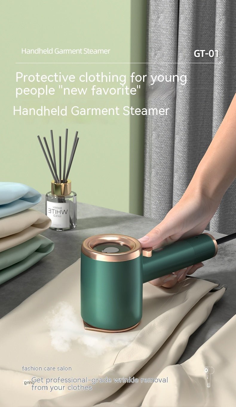 Mini Portable Handheld Garment Steamer Fabric Steam Iron For Clothes Travel Home Appliances Vertical US Plug Ironing Machine - RELUX.STORE