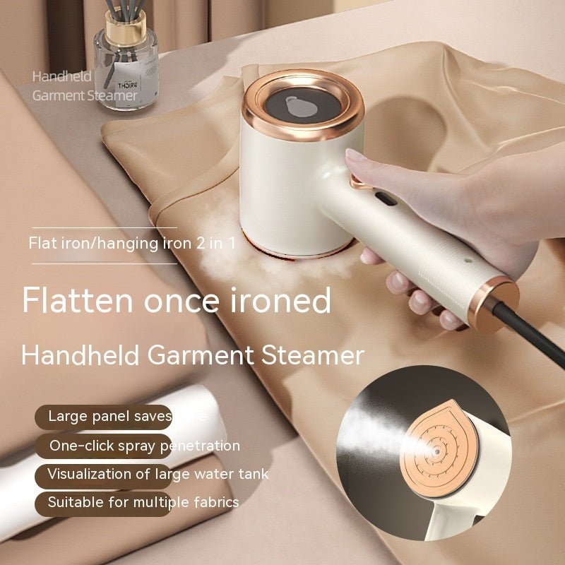 Mini Portable Handheld Garment Steamer Fabric Steam Iron For Clothes Travel Home Appliances Vertical US Plug Ironing Machine - RELUX.STORE