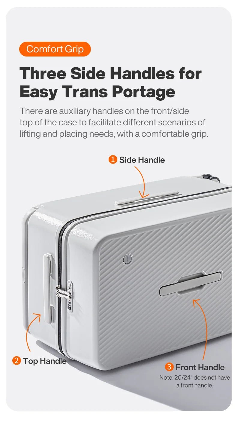 Mixi Large - Capacity Suitcase Trolley Case 26inch Checked in Hardside Rolling Wheels Luggage Wide Handle Travel Suitcases M9276DH - RELUX.STOREMixi Large - Capacity Suitcase Trolley Case 26inch Checked in Hardside Rolling Wheels Luggage Wide Handle Travel Suitcases M9276DH