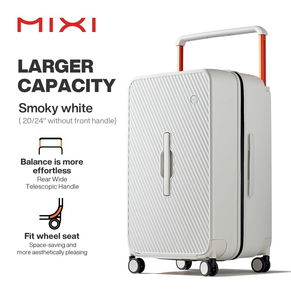 Mixi Large - Capacity Suitcase Trolley Case 26inch Checked in Hardside Rolling Wheels Luggage Wide Handle Travel Suitcases M9276DH - RELUX.STOREMixi Large - Capacity Suitcase Trolley Case 26inch Checked in Hardside Rolling Wheels Luggage Wide Handle Travel Suitcases M9276DH