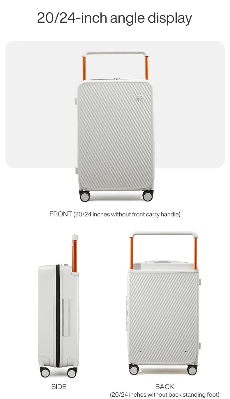 Mixi Large - Capacity Suitcase Trolley Case 26inch Checked in Hardside Rolling Wheels Luggage Wide Handle Travel Suitcases M9276DH - RELUX.STOREMixi Large - Capacity Suitcase Trolley Case 26inch Checked in Hardside Rolling Wheels Luggage Wide Handle Travel Suitcases M9276DH