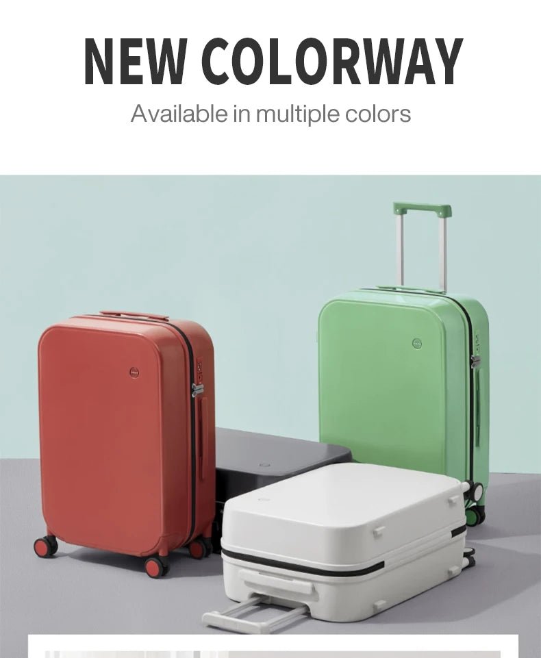 Mixi Patent Design Travel Luggage Women Men Suitcase On Wheels Spinner Trolley Case Bag 18" Carry On 20" 24" Check In 100% PC - RELUX.STOREMixi Patent Design Travel Luggage Women Men Suitcase On Wheels Spinner Trolley Case Bag 18" Carry On 20" 24" Check In 100% PC