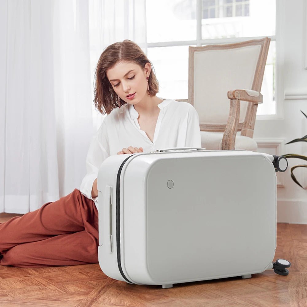 Mixi Patent Design Travel Luggage Women Men Suitcase On Wheels Spinner Trolley Case Bag 18" Carry On 20" 24" Check In 100% PC - RELUX.STOREMixi Patent Design Travel Luggage Women Men Suitcase On Wheels Spinner Trolley Case Bag 18" Carry On 20" 24" Check In 100% PC