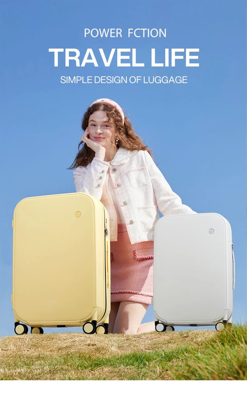 Mixi Patent Design Travel Luggage Women Men Suitcase On Wheels Spinner Trolley Case Bag 18" Carry On 20" 24" Check In 100% PC - RELUX.STOREMixi Patent Design Travel Luggage Women Men Suitcase On Wheels Spinner Trolley Case Bag 18" Carry On 20" 24" Check In 100% PC