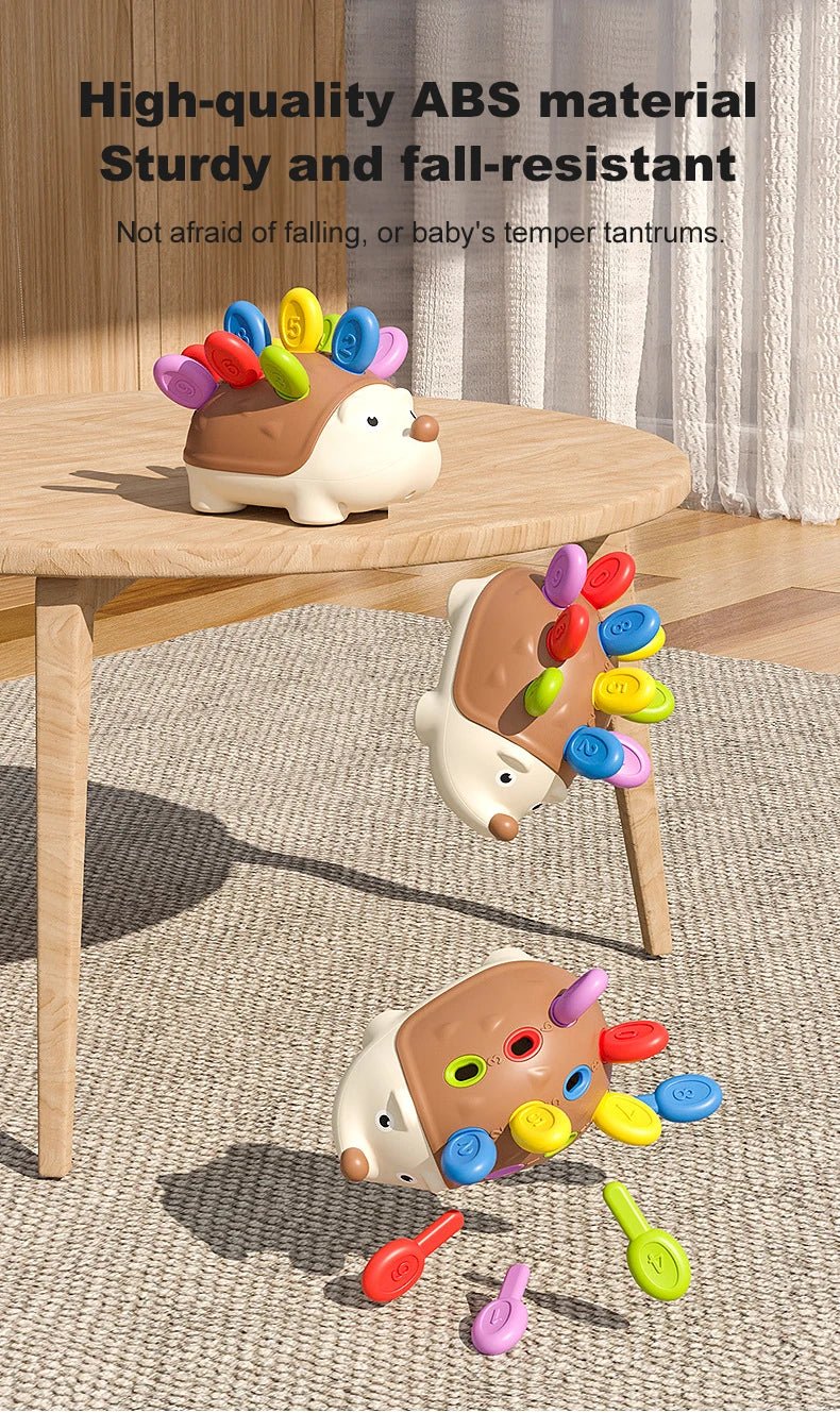 “Montessori Baby Hedgehog Toy – Fine Motor Sensory & Concentration Training Educational Toy for Toddlers, Birthday Gift for Kids” - RELUX.STORE