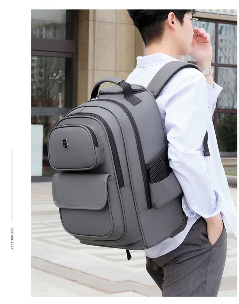 Multi - functional fashion trolley travel bag pull rod large capacity backpack with wheel outdoor leisure suitcase student luggage - RELUX.STOREMulti - functional fashion trolley travel bag pull rod large capacity backpack with wheel outdoor leisure suitcase student luggage