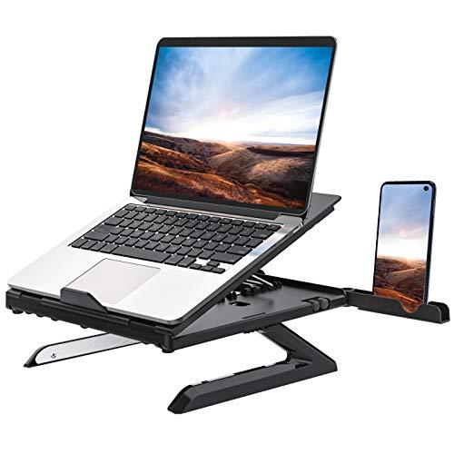 New Laptop Stand Multifunctional Folding Lift Portable Laptop Stand Monitor Increase Rack Aluminum Alloy Base - RELUX.STORE
