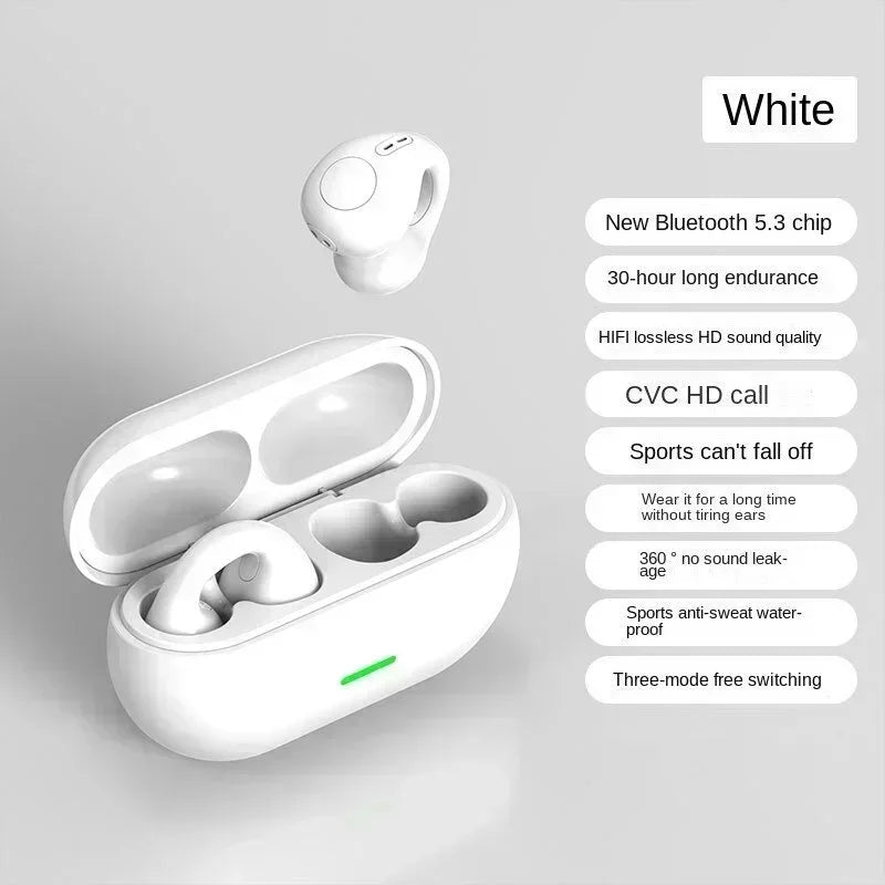 New Original T75 Bone Conduction Wireless Headphones – Bluetooth 5.3 Sports Earphones, HiFi Sound & Waterproof TWS Headset - RELUX.STORE