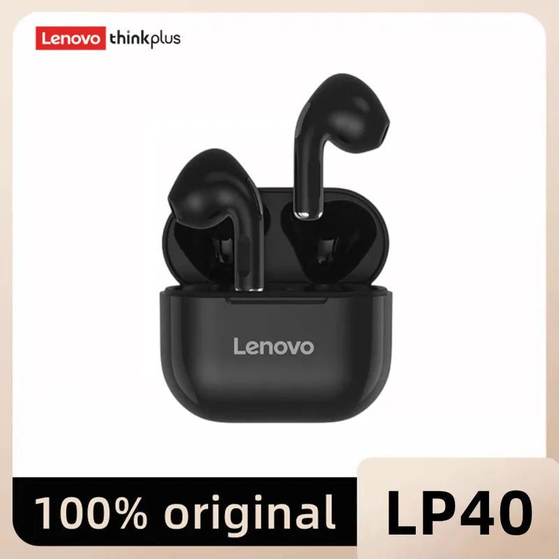Original Lenovo LP40 Bluetooth 5.0 Earphones – Immersive HiFi Sound TWS with Microphone, Touch Control & Long Standby - RELUX.STORE