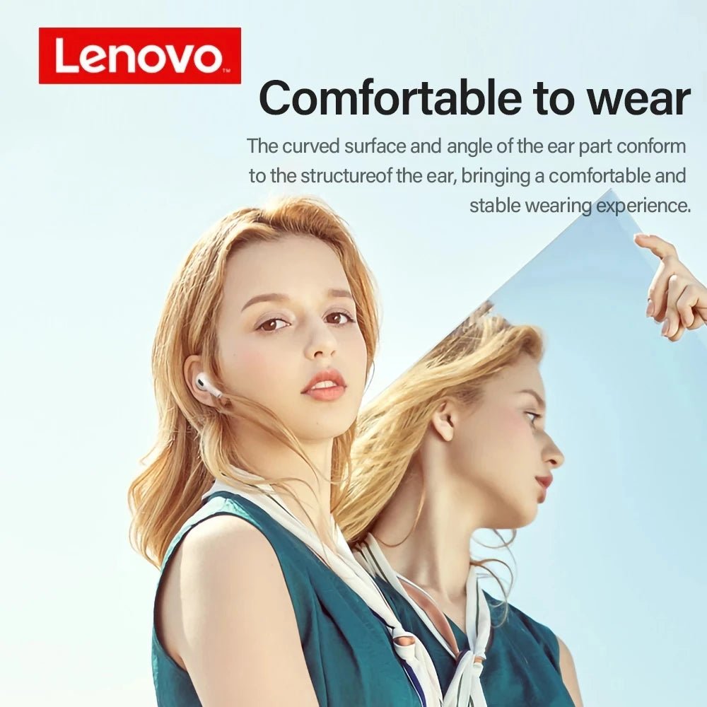 Original Lenovo LP40 Bluetooth 5.0 Earphones – Immersive HiFi Sound TWS with Microphone, Touch Control & Long Standby - RELUX.STORE