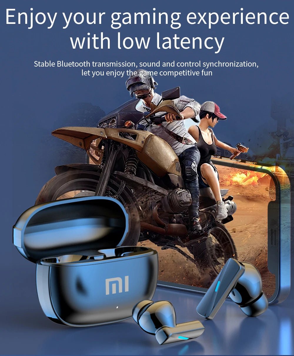 Original XIAOMI Mate50 Wireless Bluetooth Earphones – TWS Gaming Earbuds with Noise Reduction, Mic, Sports & Waterproof Touch Control - RELUX.STORE