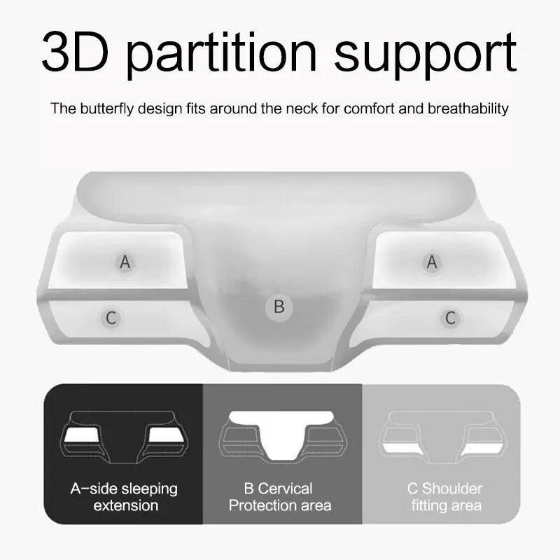 “Orthopedic Memory Foam Neck Pillow – Slow Rebound Cervical Support Pillow for Pain Relief & Anti - Snoring | Ergonomic Memory Cotton Sleep Pillow for Deep Rest” - RELUX.STORE