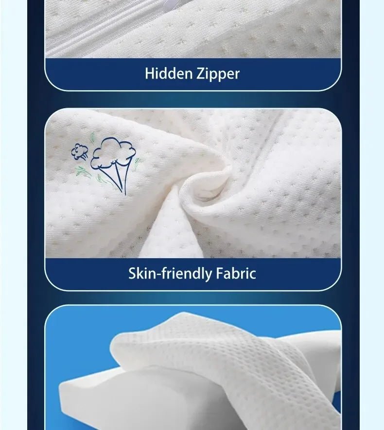 “Orthopedic Memory Foam Pillow for Neck Pain Relief – Butterfly Shaped Cervical Pillow with Slow Rebound Support | Ergonomic Bed Pillow for Deep Sleep & Spinal Alignment” - RELUX.STORE