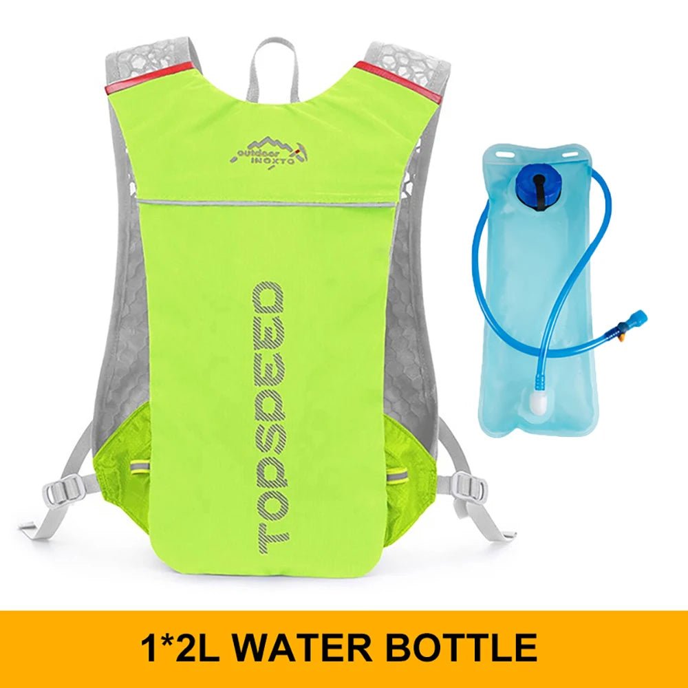 Outdoor 5L Ultralight Hydration Backpack for Men – Trail Running, Jogging, Marathon & Cycling Bag with 500ML Water Bottle - RELUX.STORE