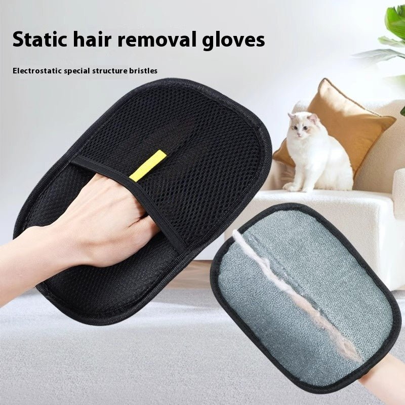 “Pet Hair Remover Gloves – Deshedding Mitt for Dogs, Cats & Rabbits, Effective Grooming for Long, Short & Curly Hair” - RELUX.STORE