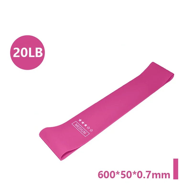 "Portable Rubber Resistance Bands – Yoga, Pilates & CrossFit Elastic Workout Bands for Women | Strength Training & Fitness Equipment by Relux.Store" - RELUX.STORE