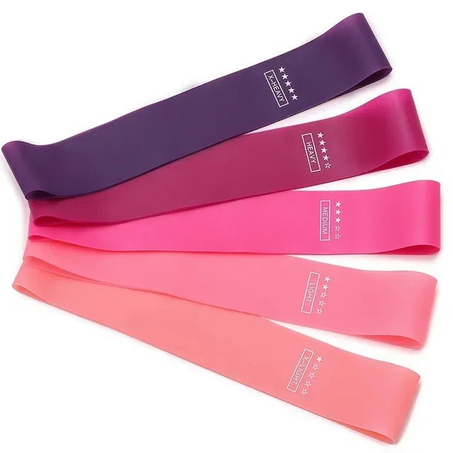 "Portable Rubber Resistance Bands – Yoga, Pilates & CrossFit Elastic Workout Bands for Women | Strength Training & Fitness Equipment by Relux.Store" - RELUX.STORE