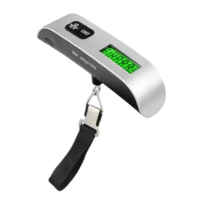 Portable Scale Digital LCD Display 110lb/50kg Electronic Luggage Hanging Suitcase Travel Weighs Baggage Bag Weight Balance Tools - RELUX.STORE