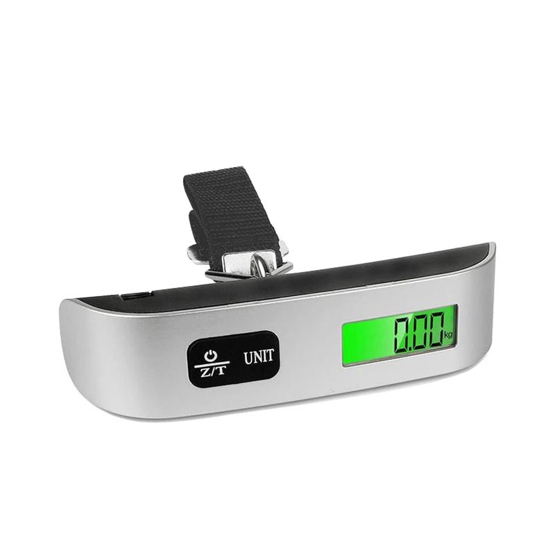 Portable Scale Digital LCD Display 110lb/50kg Electronic Luggage Hanging Suitcase Travel Weighs Baggage Bag Weight Balance Tools - RELUX.STORE