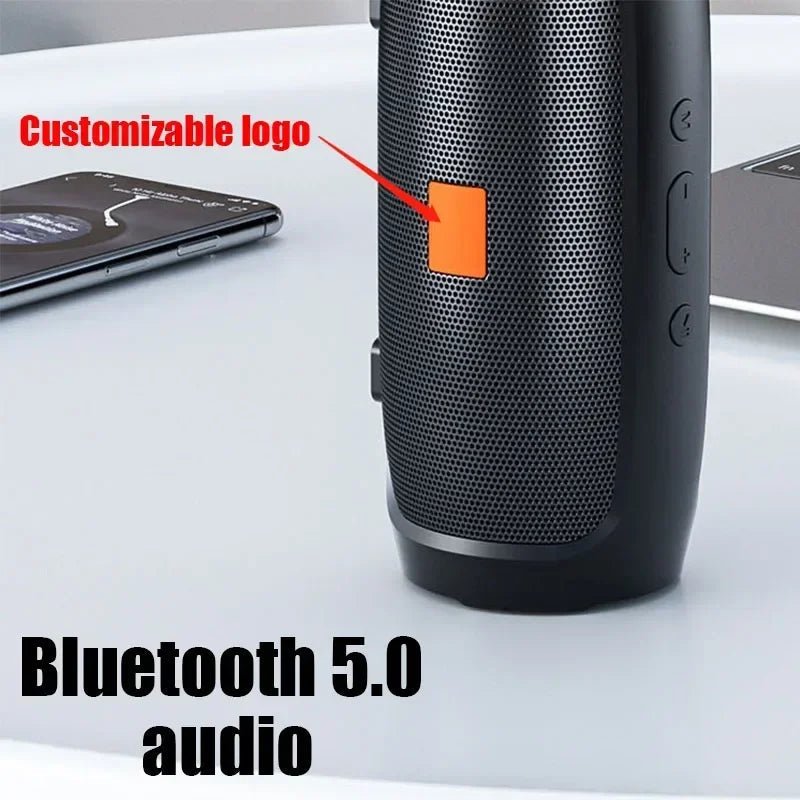 Portable Subwoofer Bluetooth Speakers Outdoor Stereo Surround Waterproof Loudspeaker Wireless Sound Box Support FM Radio TF Card - RELUX.STORE