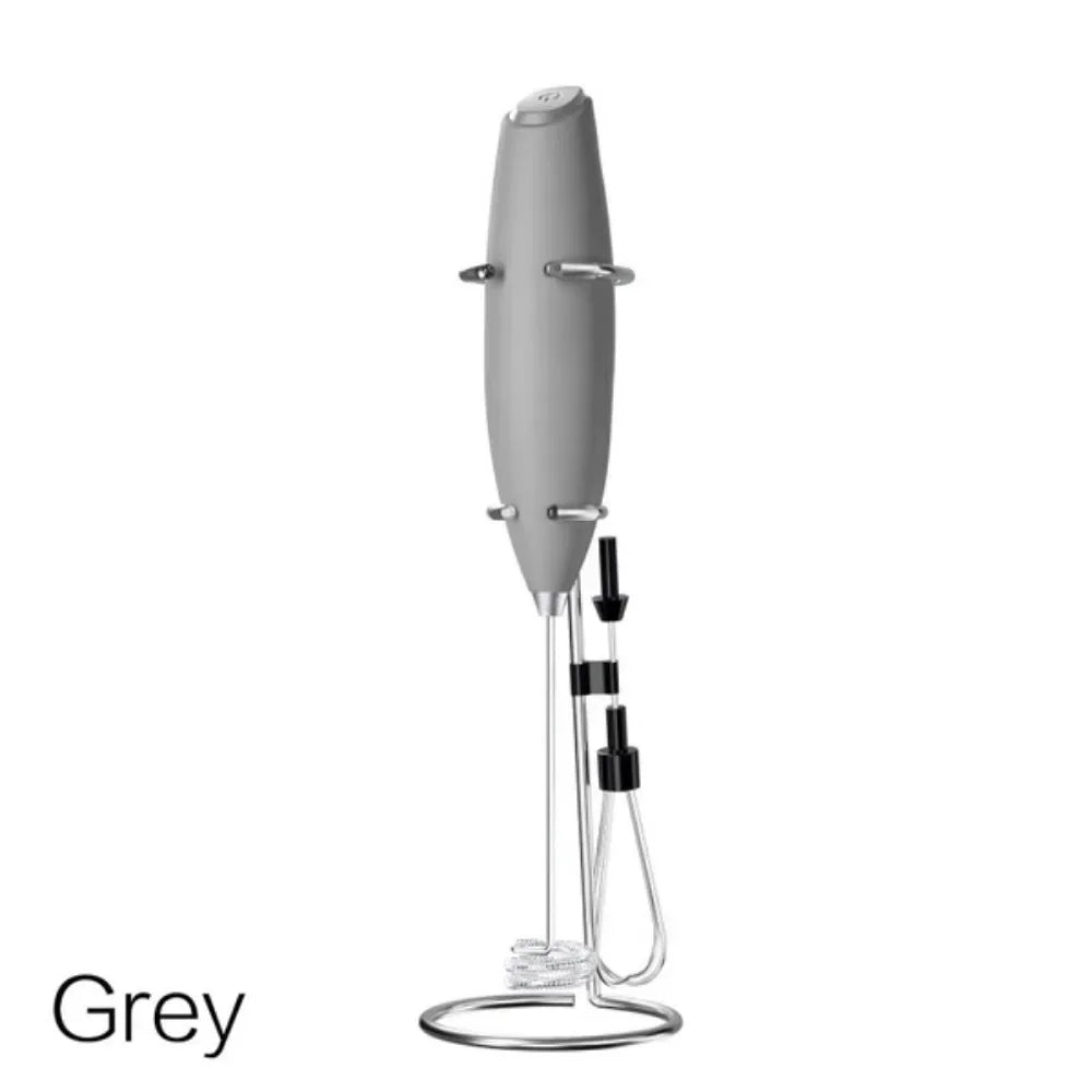 Powerful Electric Milk Frother, Handheld Mini Whisk for Coffee, Latte, Cappuccino, Kitchen Tools, Household Essentials - RELUX.STORE