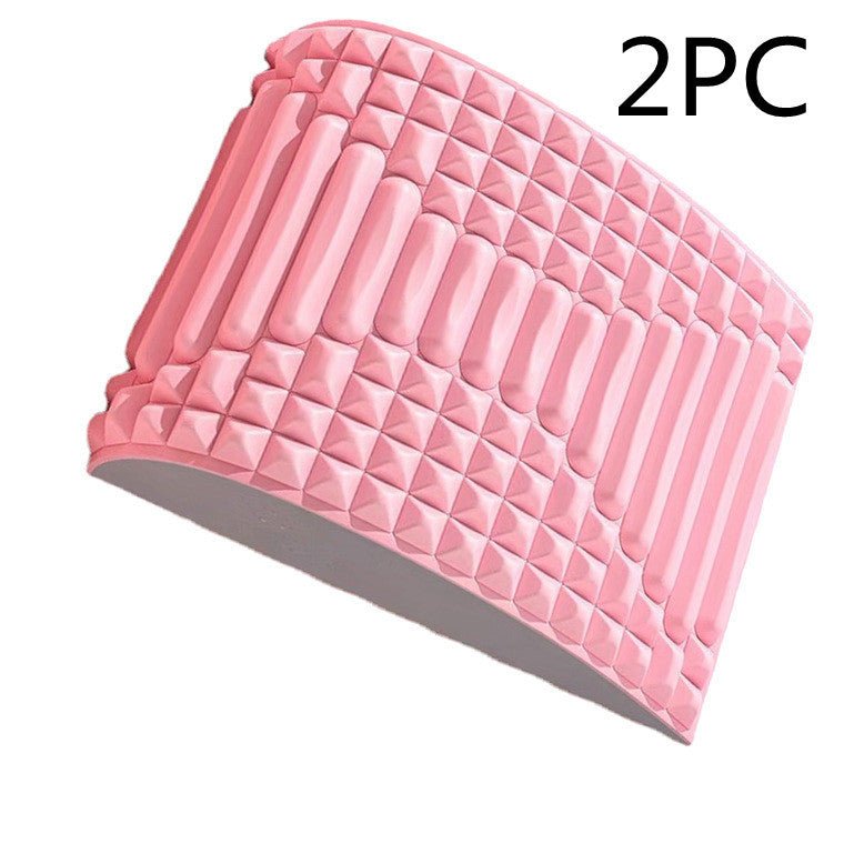 Premium Back Stretcher & Neck Lumbar Support Pillow – Ergonomic Massager for Back, Waist & Sciatica Pain Relief | Spine Alignment, Posture Correction & Deep Relaxation - RELUX.STORE